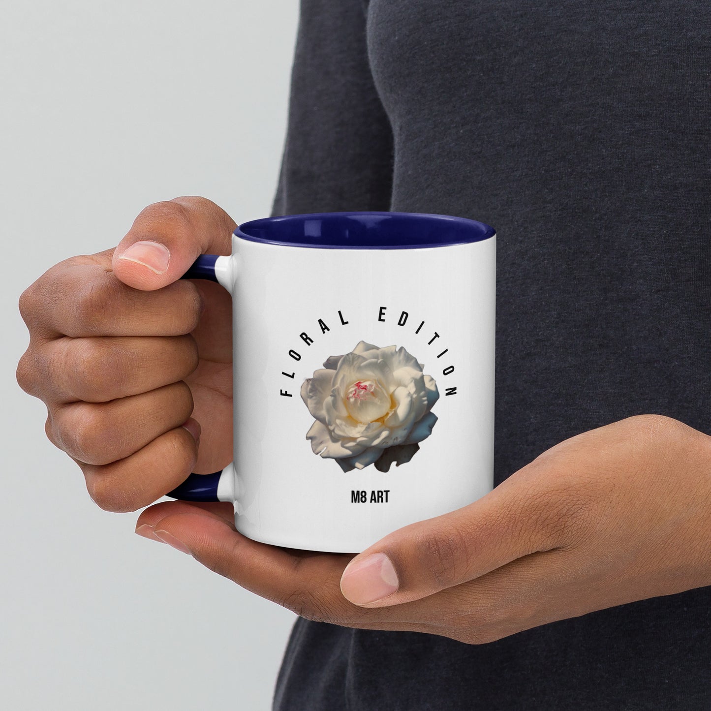 Mug with Color Inside - FLORAL EDITION