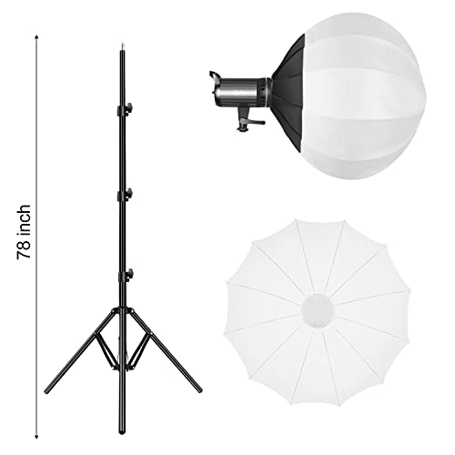 Bi-Color LED Video Light, GVM 100W Photography Lighting with Bowens Mount, APP Control System, Lantern Softbox Video Lighting Kit for YouTube Outdoor Studio, Dimmable 3200K-5600K, CRI 97+