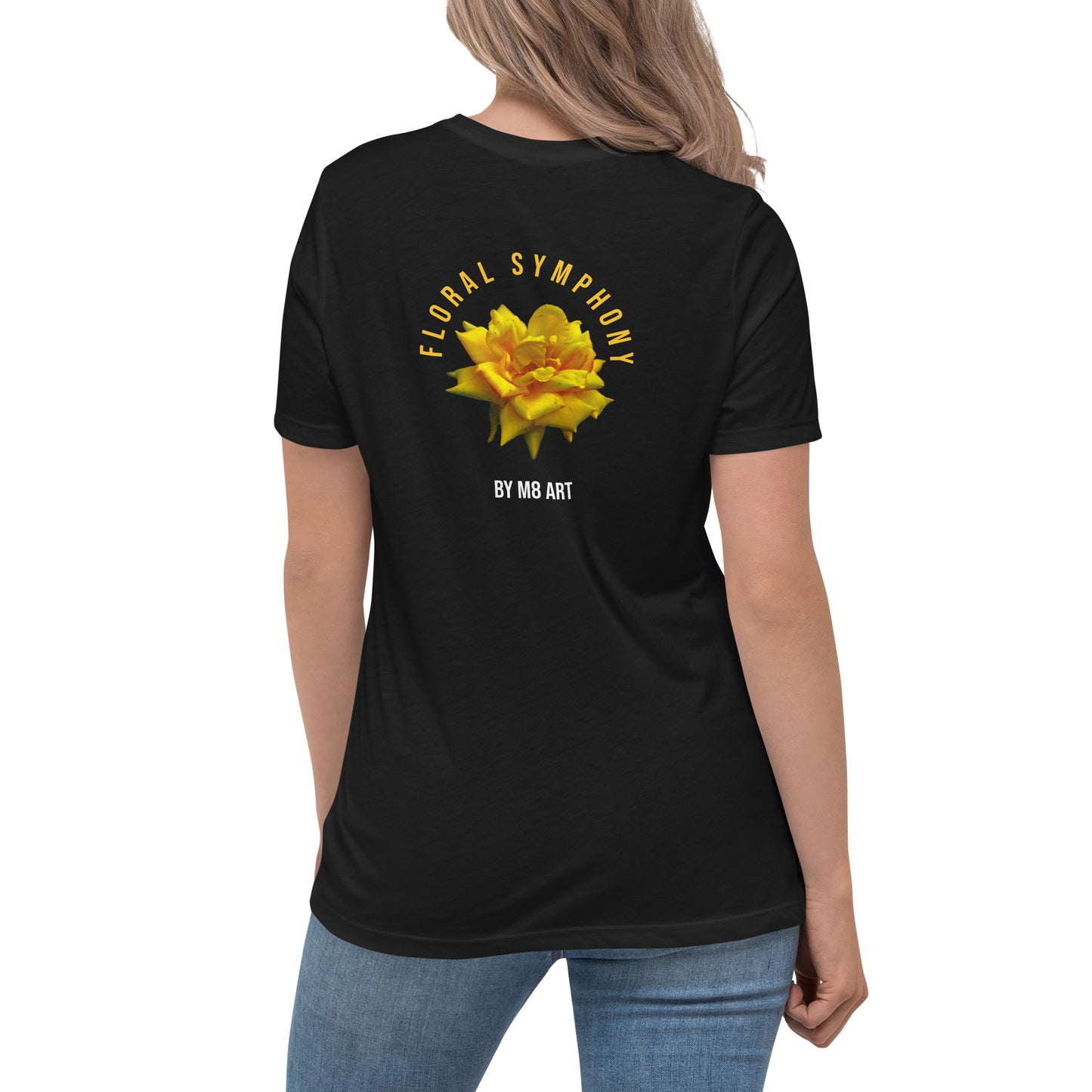 Women's Relaxed T-Shirt - FLORAL SYMPHONY EDITION