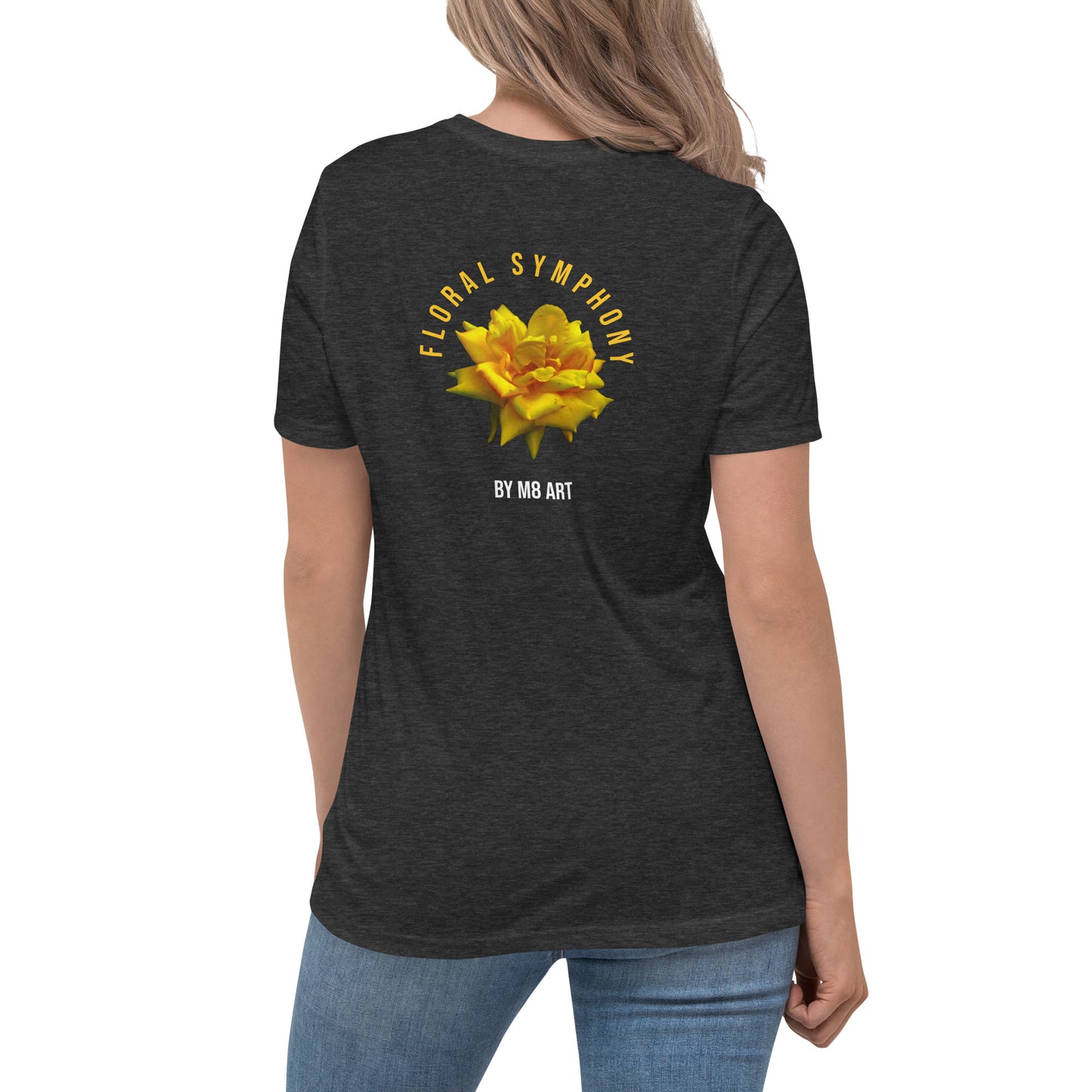 Women's Relaxed T-Shirt - FLORAL SYMPHONY EDITION