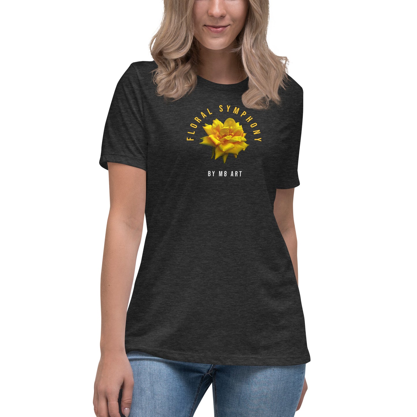 Women's Relaxed T-Shirt - FLORAL SYMPHONY EDITION