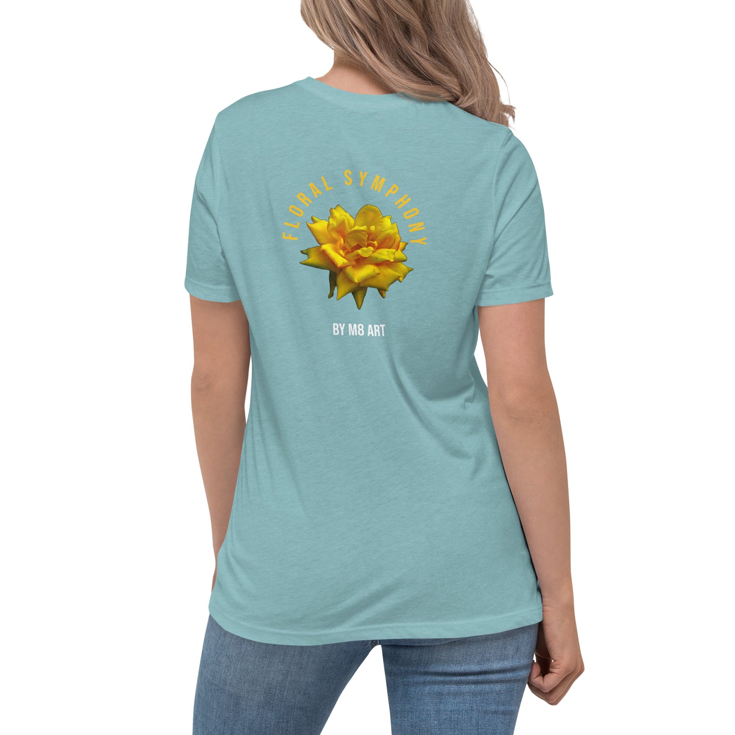 Women's Relaxed T-Shirt - FLORAL SYMPHONY EDITION