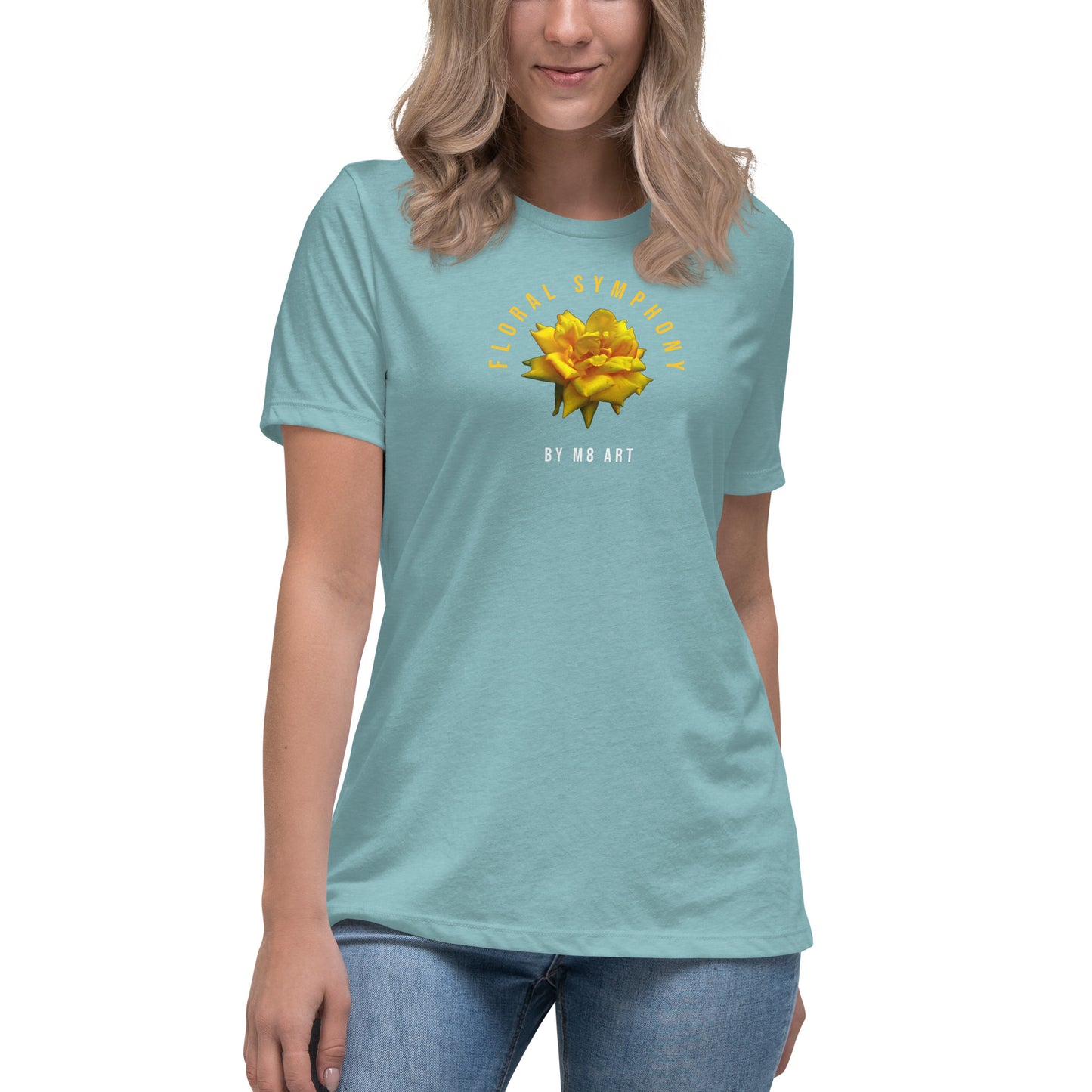 Women's Relaxed T-Shirt - FLORAL SYMPHONY EDITION