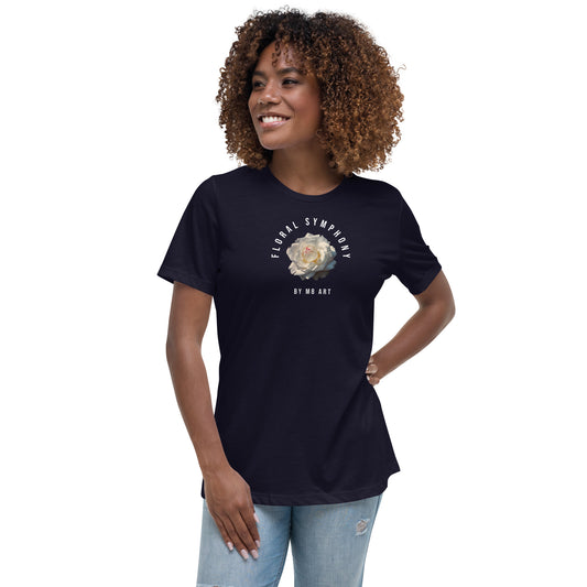 Women's Relaxed T-Shirt - FLORAL SYMPHONY EDITION