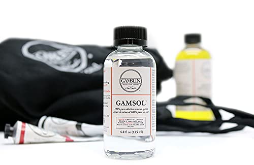 Gamblin Gamsol Oil Color, 16.9 Fl Oz (Pack of 1), Clear, 16